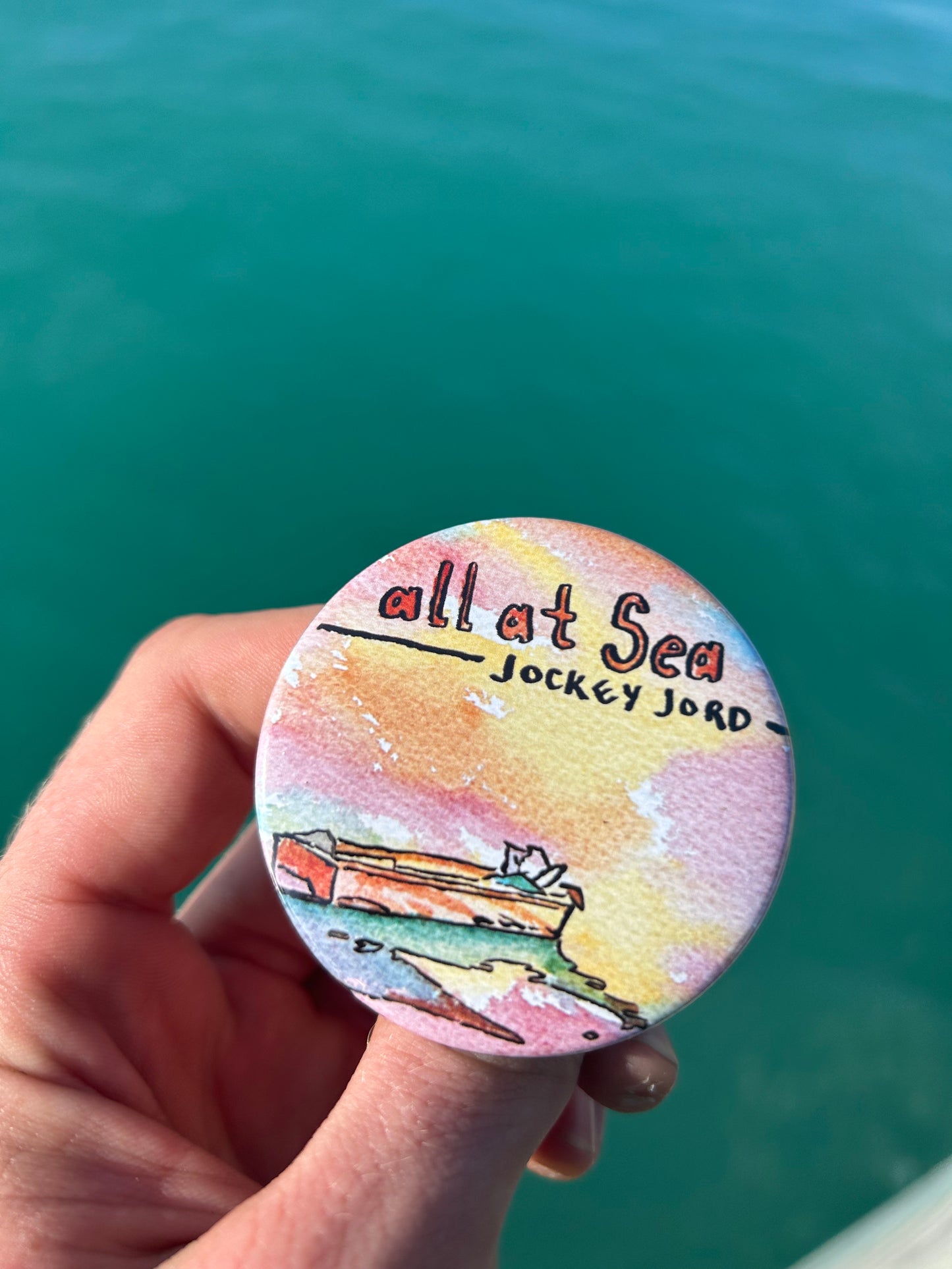 Watercolor Pin