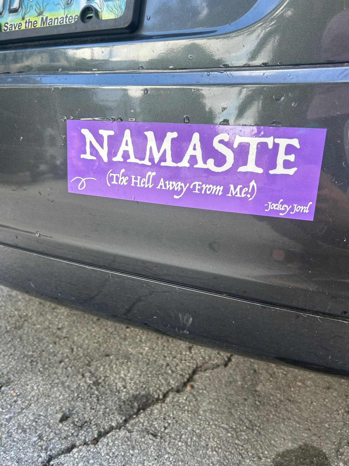 Namaste Bumper Sticker